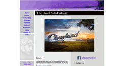 Desktop Screenshot of pauldudagallery.com
